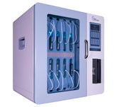 POWER TECHNOLOGIES 10 Bay Smartphone Device Management and Charging Cabinet - 220V UK, MODEL- DMS-10, SKU- CAB-DMS-B10R-U